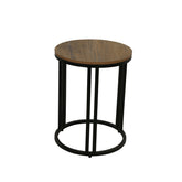 Coffee Table Industrial Round End Proffice furniture
